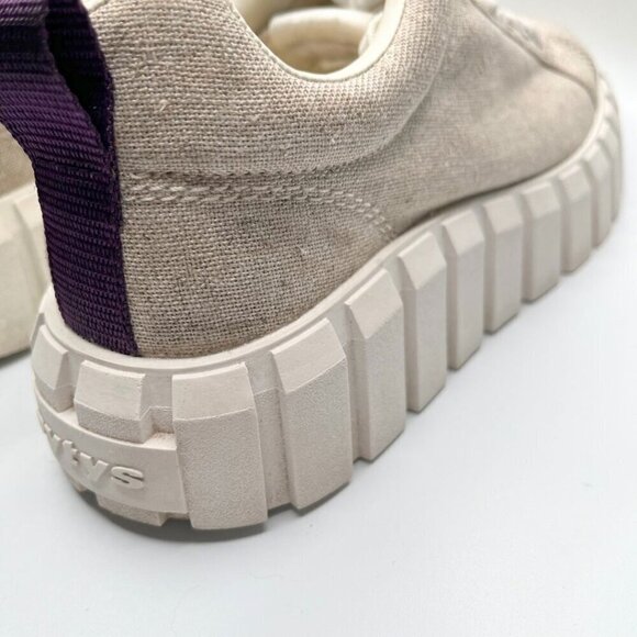 EYTYS ODESSA CANVAS CHUNKY SNEAKERS IN BEIGE - 7,5 US (38) - Picture 9 of 12